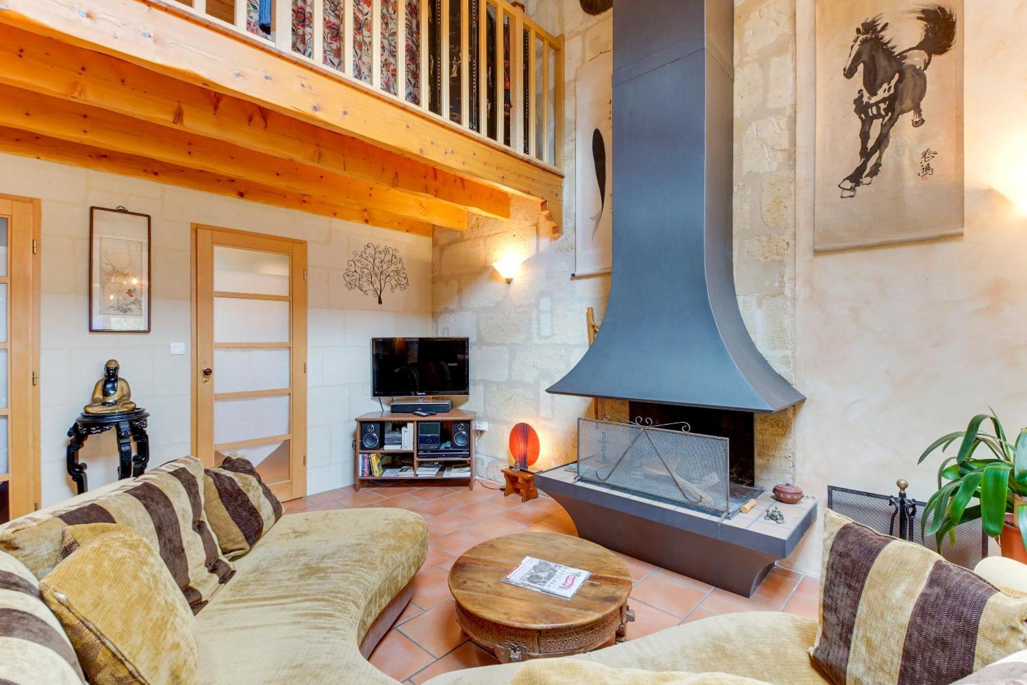 Superbe Maison En Pierre Bordelaise Bordeaux Eksteriør bilde