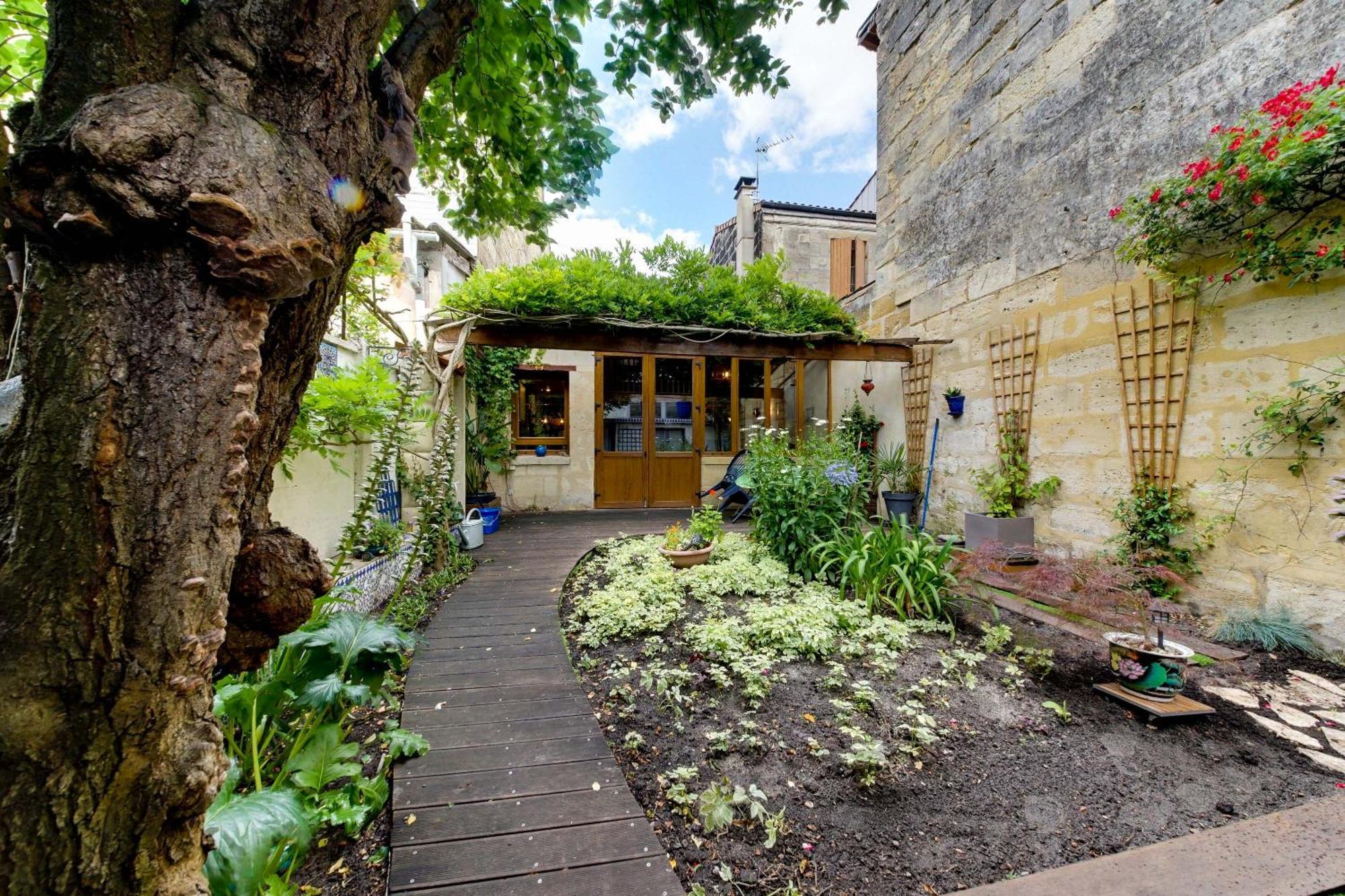 Superbe Maison En Pierre Bordelaise Bordeaux Eksteriør bilde